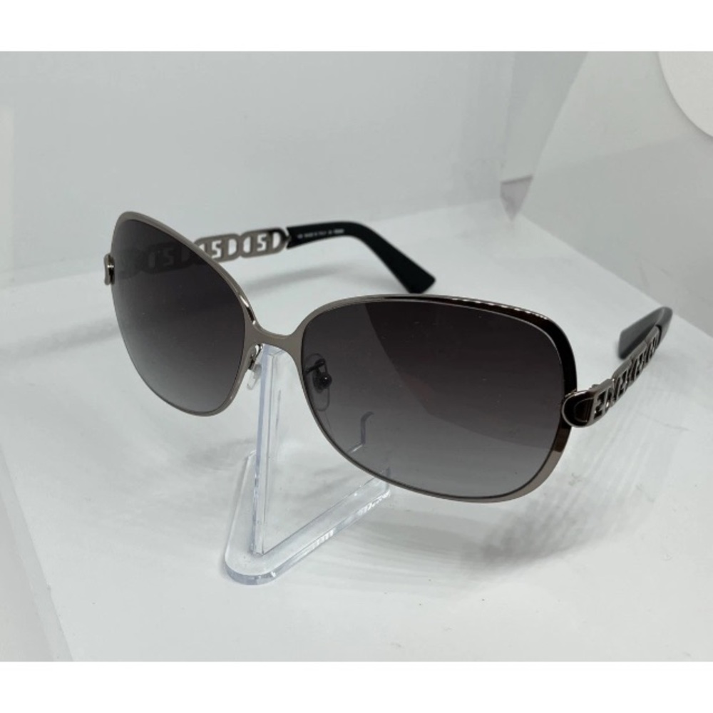 Vintage Fendi Logo Metal Women’s Sunglasses Brown Pewter F478 Made in Italy - Picture 5 of 16